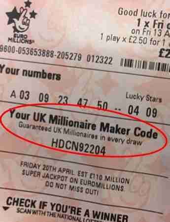 uk millionaire maker code tonight time prize breakdown|Check my EuroMillions numbers .